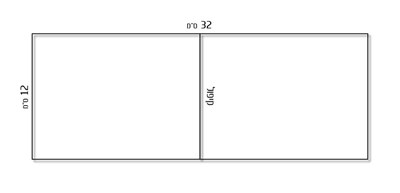 גודל פירגונים לרוחב